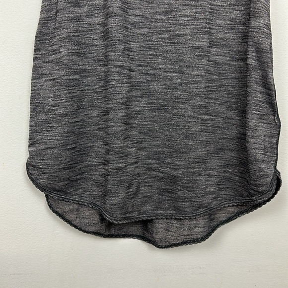 Lululemon 105 F Singlet Heathered Black Sz 6 - Picture 10 of 15